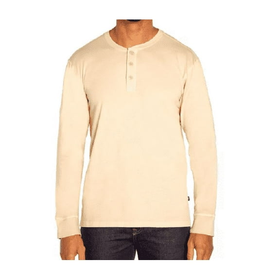 Gap Men's 100% Cotton Long Sleeve Jersey Henley T-Shirt