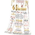 thumbnail image 3 of 45th Birthday Gifts for Women,45 Year Old Birthday Gifts for Women,45th Birthday Decorations for Women Bestie Wife Sister Mom Friends 60"" x 50"", 3 of 5