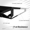 thumbnail image 6 of Ledkingdomus Off-Road Rear Bumper for 2018-2023 2024 Jeep Wrangler JL & Unlimited with D-Rings, 6 of 7