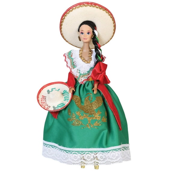 Mexican Decorative Doll Puebla State Multicolor 601924