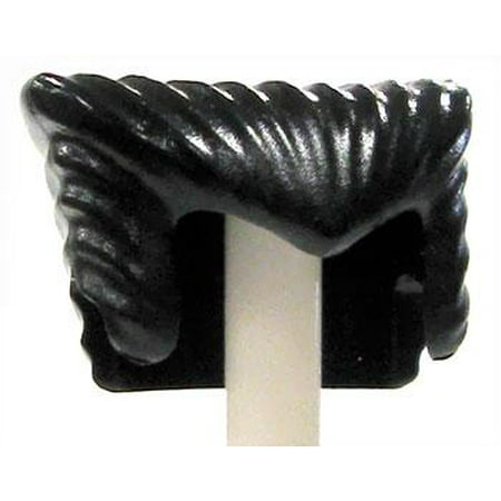 LEGO Minifigure Parts Black Swept Back with Widows Peak Loose Hair
