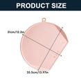 thumbnail image 3 of TPU Cutting Board - Semi-Circular Flexible Chopping Mat - Non-Slip Kitchen Prep Board - Roll Up Design, 3 of 6