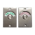 thumbnail image 2 of Public Restroom Toilet Indicator Lock, Stainless Steel Material Emergency Release Surface Mounted Privacy Handle Lock for Bathroom WC (1PC), 2 of 5