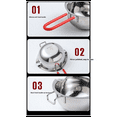 thumbnail image 3 of 400ml Chocolate Melt Pot, Stainless Steel Melt Bowl Suitable for Candy Making Double Nozzle with Front Hook Red, 3 of 6