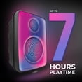 thumbnail image 2 of Coby Spectra Bluetooth True Wireless Speaker, 6 Color-Changing Light Modes & 5 Woofer, TF Memory Card, USB & FM Radio, Aux in & Mic, 6-HR Play, 2 of 5