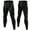 Gray, variant on jsaierl Men's Breathable Compression Pants Pockets Cool Dry Gym Leggings Baselayer Running Tights Bodybuilding Trousers Fashion Hippie Regular Fit Fall Winter Outdoor Casual Long Pants