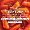 thumbnail image 3 of O’Food Original Tteokbokki, Gluten-Free Korean Rice Cakes, Authentic Spicy Korean Street Food Snack, Perfect with Cheese and Ramen Noodles, Ready to Eat, No MSG, No Corn Syrup (Pack of 1), 3 of 5