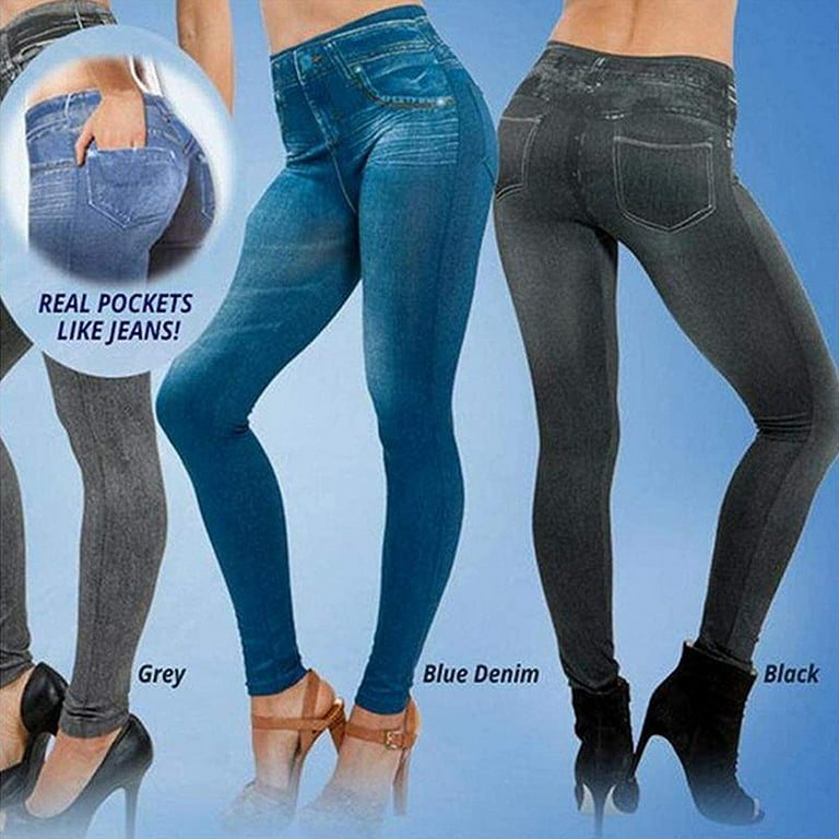 Leggings that look like jeans walmart cheap