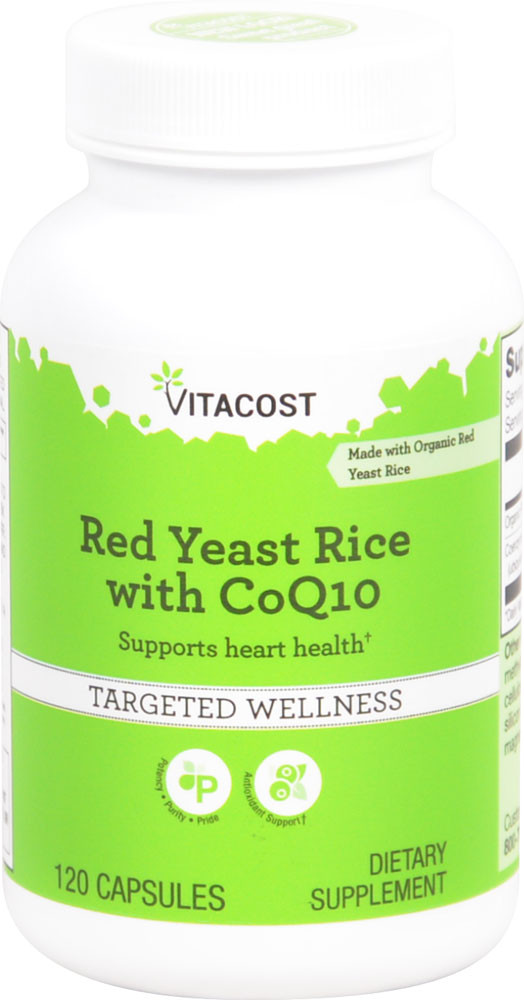 Red Yeast Rice & Coq10 120 Capsules