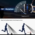 thumbnail image 3 of Lampe Frontale LED, Torche Frontale USB Rechargeable avec Détecteur de Mouvement, 6 Modes d'Éclairage, IPX4 Étanch, Zoomable et Étanche pour Pêche, Camping, Lecture, Randonnée, Cyclisme, 3 of 5