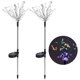thumbnail image 3 of Luz Solar, Luz De Jardín Automática 90LED 2pcs / Set, Para Cerca De Patio Trasero De Acera Al Aire Libre OTVIAP Lumiere colorée, 3 of 8