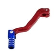 thumbnail image 1 of Palanca de cambio de marcha de motocicleta plegable para Bosuer M4, palanca de cambio de pedal de aleación de aluminio en rojo, azul y tonalidad plateada, 1 of 1