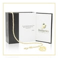 thumbnail image 2 of BEBERLINI Women Heart CZ Charm Anklet 14K Gold Filled Rope Chain Ankle Bracelet Jewelry, 2 of 8