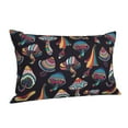 thumbnail image 2 of Disketp Pillow Covers Colorful Mushrooms Pattern Throw Pillow Case Cushion Covers,Cushion For Bedroom,Couch,Home-14"X20", 2 of 9