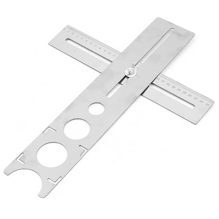 

1111Fourone 1Pc Multifunctional Tile Locator Puncher Adjustable Tapper Tile Fixture Decoration Accessory Building Construction