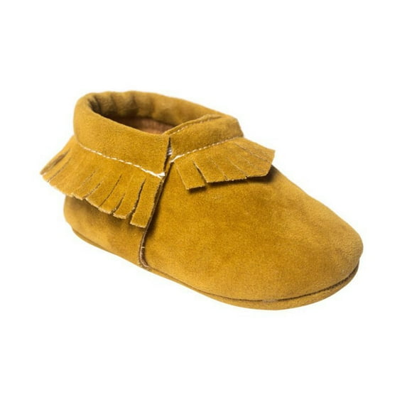 Newborn Baby Boy Girl Moccasins Shoes Fringe Soft Soled Non-slip Footwear Crib Shoes PU Suede Leather First Walker Shoes