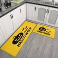 thumbnail image 2 of Happy Halloween Kitchen Rugs Sets Of 2 Halloween Bat Spider Web Kitchen Mats for Door Bath Non-Slip Decor Doormat Decorations for Porch Veranda Entryway (17x47in+30x17in), 2 of 7