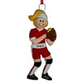 thumbnail image 2 of Personalized Softball Pitcher Red Uniform - Blonde Hair Christmas Ornament - Girl's Softball - Little League - Great Gift Ideas, 2 of 2