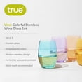 thumbnail image 2 of True Color Wine Glasses for Birthday, Gifts for Women, 18.5 oz, Set of 4, 2 of 5