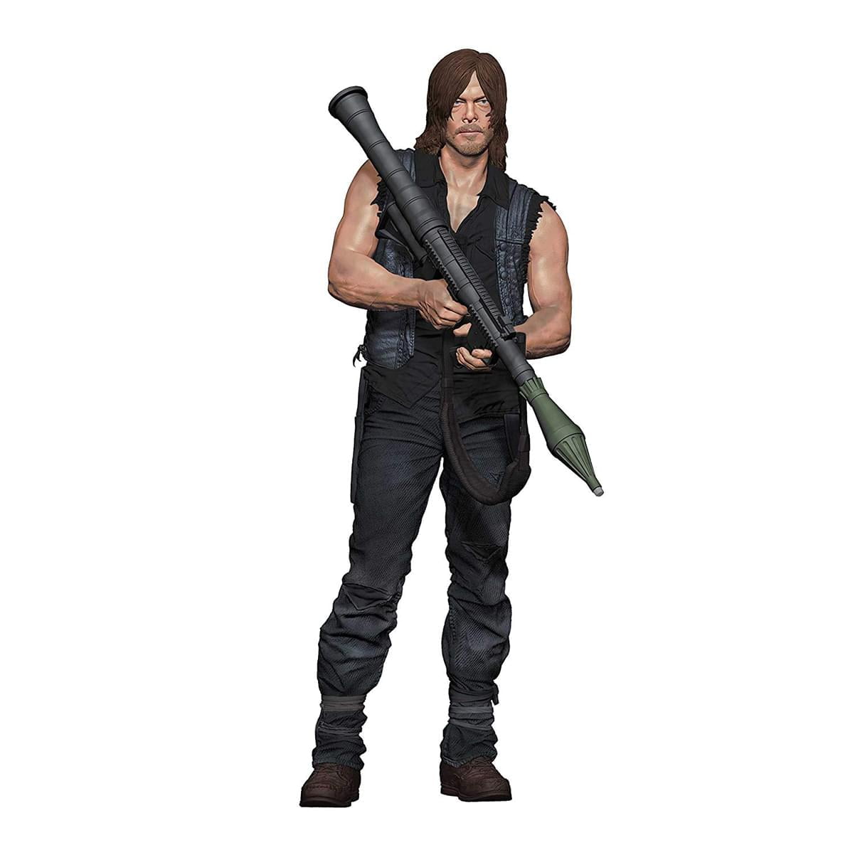 THE WALKING DEAD TV SERIES DARYL DIXON SURVIVOR DELUXE BOX MCFARLANE FIGURE 25CM