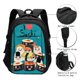thumbnail image 3 of Balery I Love Sushi Mochila con carga USB para hombre y mujer - Mochila impermeable y antirrobo para portátil con puerto USB para viajes, trabajo, estudios y universidad, 3 of 7