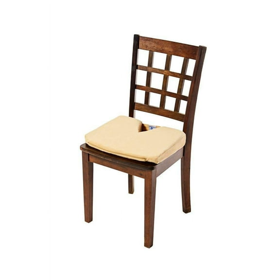 Comfort Finds Coccyx Seating Cushion, Tan