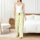 thumbnail image 4 of Balery Green Pears Pantalones de pijama para mujer, pijamas ultraligeros, pantalones de estar por casa-Large, 4 of 6