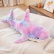 thumbnail image 4 of 1 pieza de tiburón de 30 cm de peluche romántico morado, animal de peluche suave y lindo que acompaña a los niños a dormir, regalo de decoración de interiores, 4 of 4