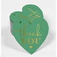 thumbnail image 2 of Inkdotpot Real Gold Foil Thank You Bridal Shower-Baby Shower-Retirement-Wedding-Birthday Tags Favor Hang Paper Tags 100 Pieces, 2 of 8