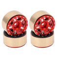 thumbnail image 4 of RC Vehicle Tires Hubs, High Wear Resistance Durable Beadlock Wheel Hubs With Combiners For Hard Roads Red, 4 of 8