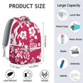 thumbnail image 6 of "Gorgeous Wildflower & Sunflower Backpack for Women - Large Capacity School Bag Perfect for College Students, Features Comfortable Straps & Water-Resistant Fabric, Beautiful Floral Print", 6 of 6