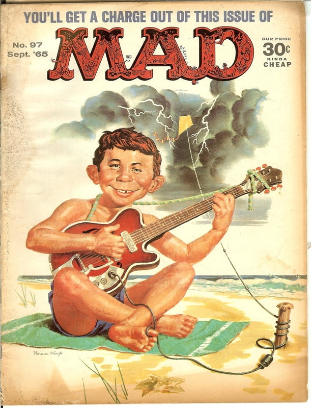 MAD Magazine #97 Sept 1965 (POOR Condition)