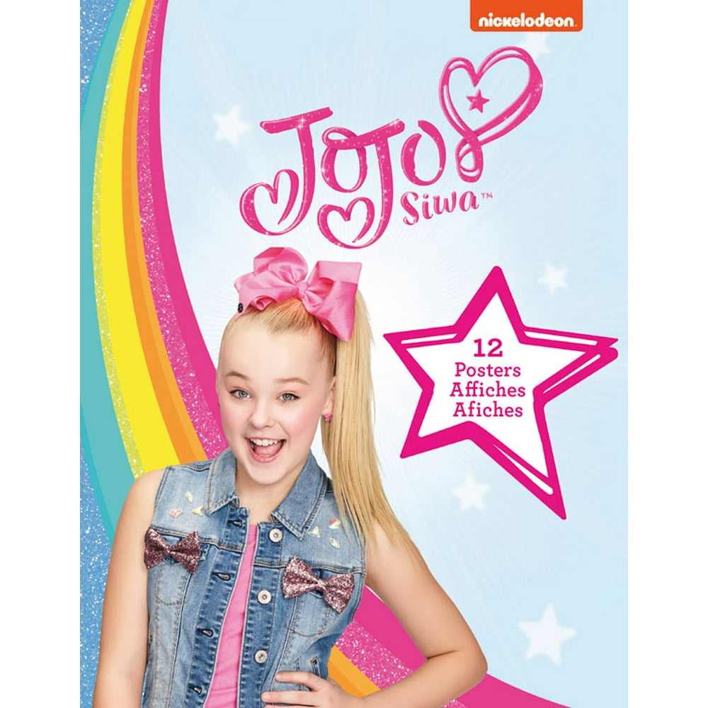 JoJo Siwa Poster Book - 8.5" x 11" - Walmart.com - Walmart.com