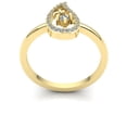 thumbnail image 3 of 2ctw Round Brilliant Cut Ladies Bridal Fancy Anniversary Engagement Ring Solid 10K Rose, White or Yellow Gold J SI2, 3 of 3