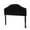 Black, variant on Dublin Contemporary Fabric Upholstered Full/Queen Headboard, Beige