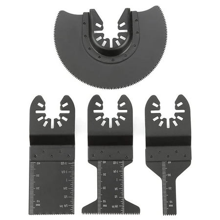 

4PCS Multifunctional Universal Swing Knife Saw Blade Precision Tool Carbon Steel Saw Blade 10mm 34mm 44mm 88mm