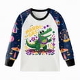 thumbnail image 5 of UAYOTSE Little Big Boys Girls Pajamas Set Kids PJs Cotton Sleepwear,Sizes 5-6 Years, 5 of 5
