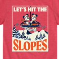 thumbnail image 3 of Disney - Let's Hit The Slopes - Toddler & Youth Short Sleeve Graphic T-Shirt, 3 of 5
