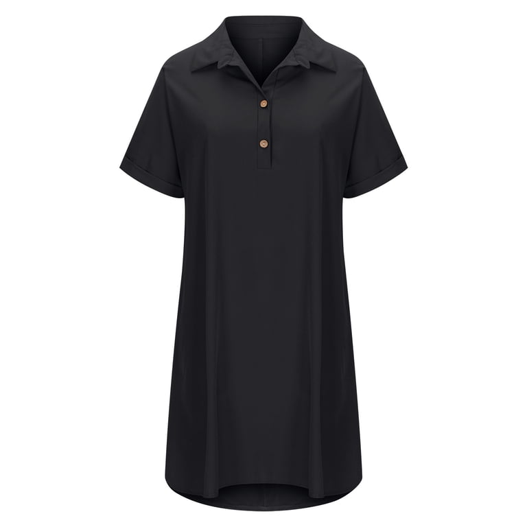 gakvbuo Summer Dress for Women 2025 Homecoming Dresses Women's Casual With  Pockets Summer Floral Print Dress V-Neck Mini Dresses - Walmart.com