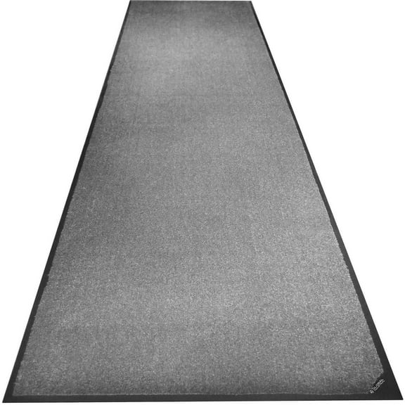 Global Industrial™ Plush Entrance Mat 3/8" Thick 3'Wx10'L Gray