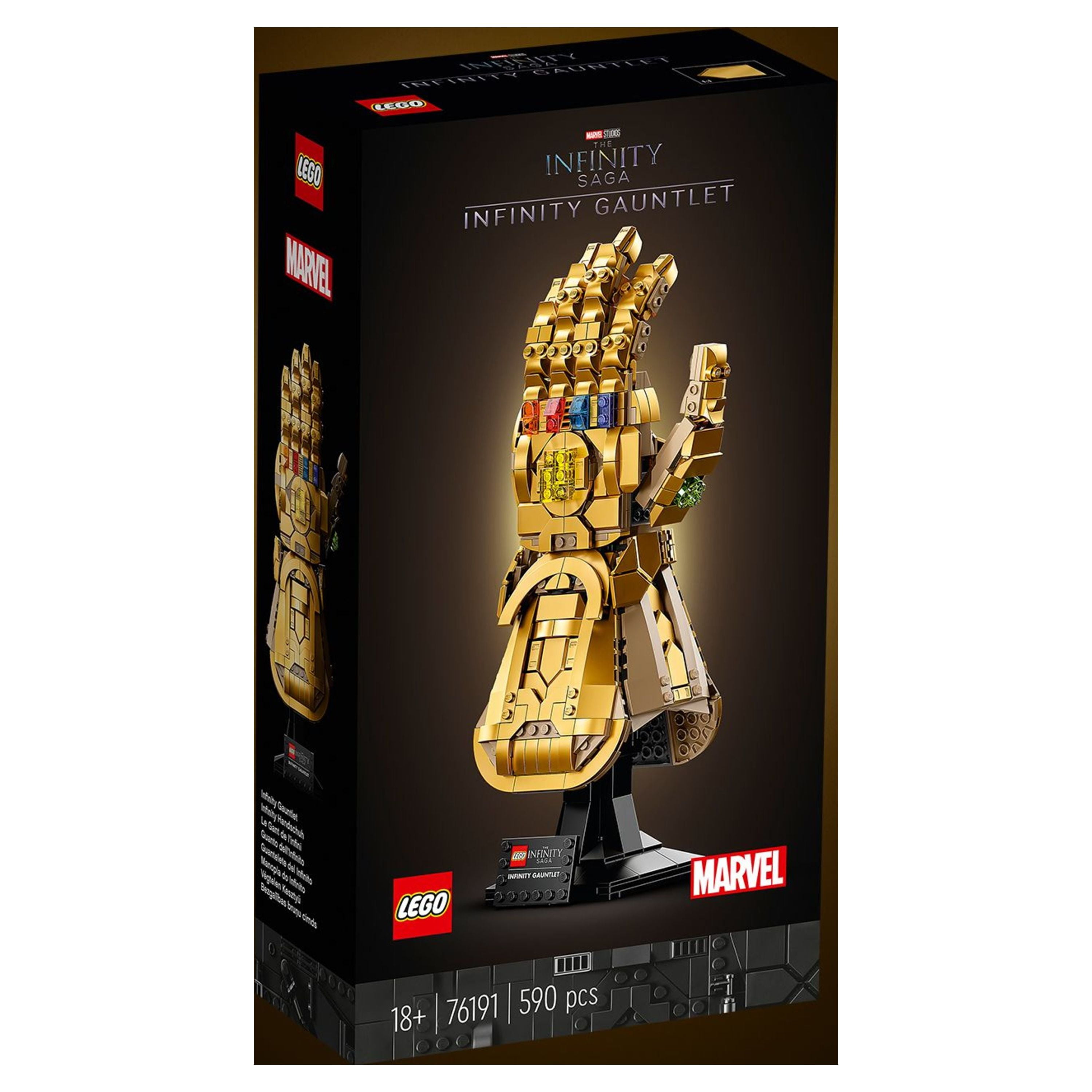 LEGO 76191 Marvel Le Gant de l'infini –Thanos a construire pour