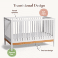 thumbnail image 5 of Little Seeds Clover 4-in-1 Convertible Crib, 5 of 7