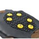 thumbnail image 4 of Crampones Agrupados Con 10 Dientes, Botas Antideslizantes, Tacos Para Nieve, Accesorios Para Caminar Y Senderismo, 4 of 9
