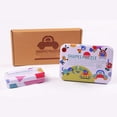 thumbnail image 3 of Yinanstore Tangram Pattern Blocks Puzzle Educational Toy - 36 Blocks 60 Cards, 3 of 8