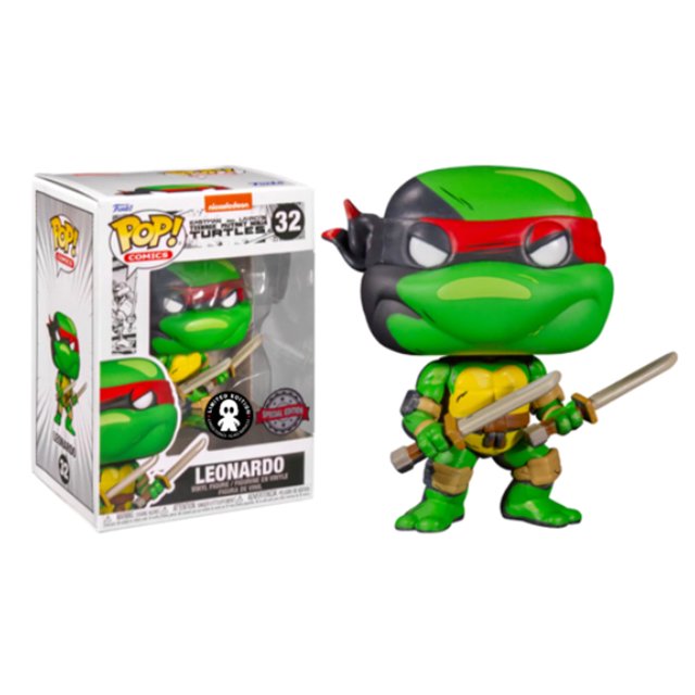 Pop Leonardo 32 (Special Edition) Funko Comics: Turtles