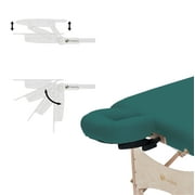 EARTHLITE Harmony DX Portable Massage Table Package - Eco-Friendly Design, Deluxe Adjustable Headrest