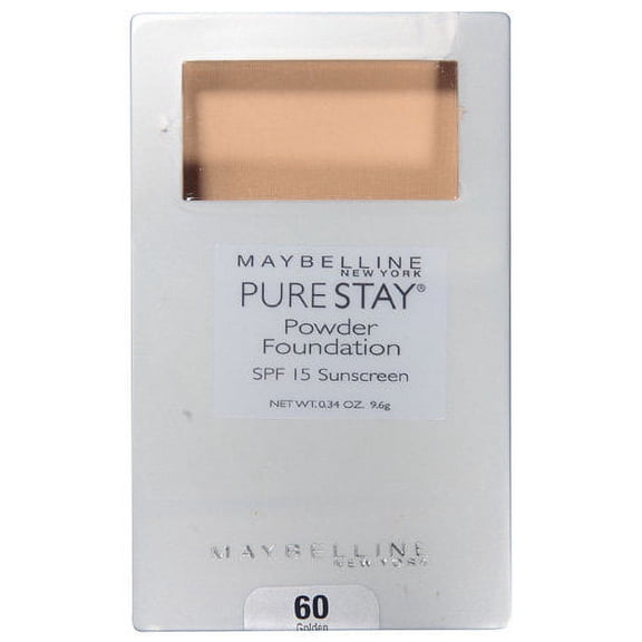 Maybelline Pure Stay Powder Foundation, Golden 60