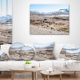thumbnail image 3 of Designart Off road Iceland Mountains - Landscape Printed Throw Pillow - 18x18, 3 of 4