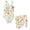 Colorful Easter Eggs Pattern, variant on SEANATIVE Girls One-Piece Swimsuits with Mesh Cover-up Skirt One-Piece Bathing Suits Back Cutout Stylish Stretch Swimwear for Kids Teenagers, Size 7-8, Pink Flower Print