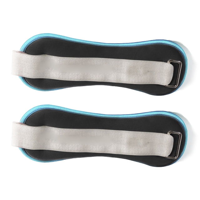 2 uds pesas para tobillos y muñecas entrenamiento de fuerza correas invisibles para pesas de muñeca para correr gimnasia negro 0,6 kg/21,2 oz